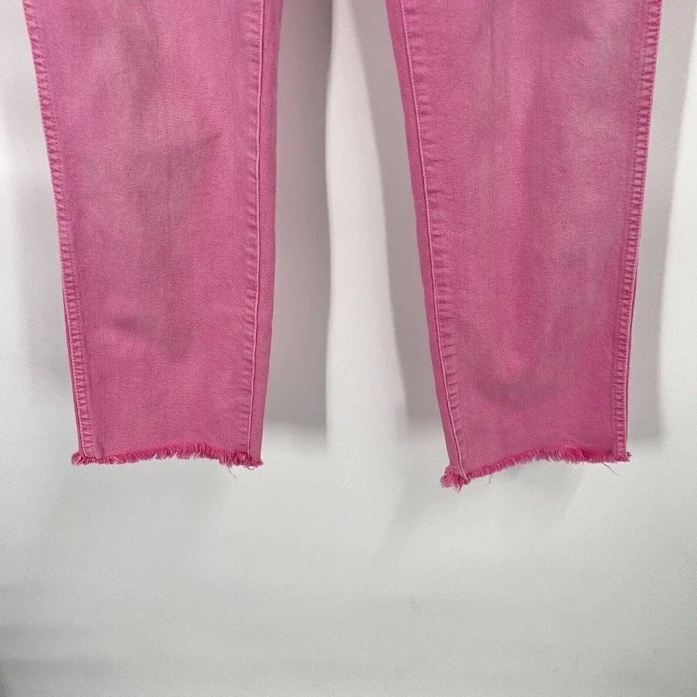 VGUC J. Crew Pink Straight Leg Women's Jeans Sz 29